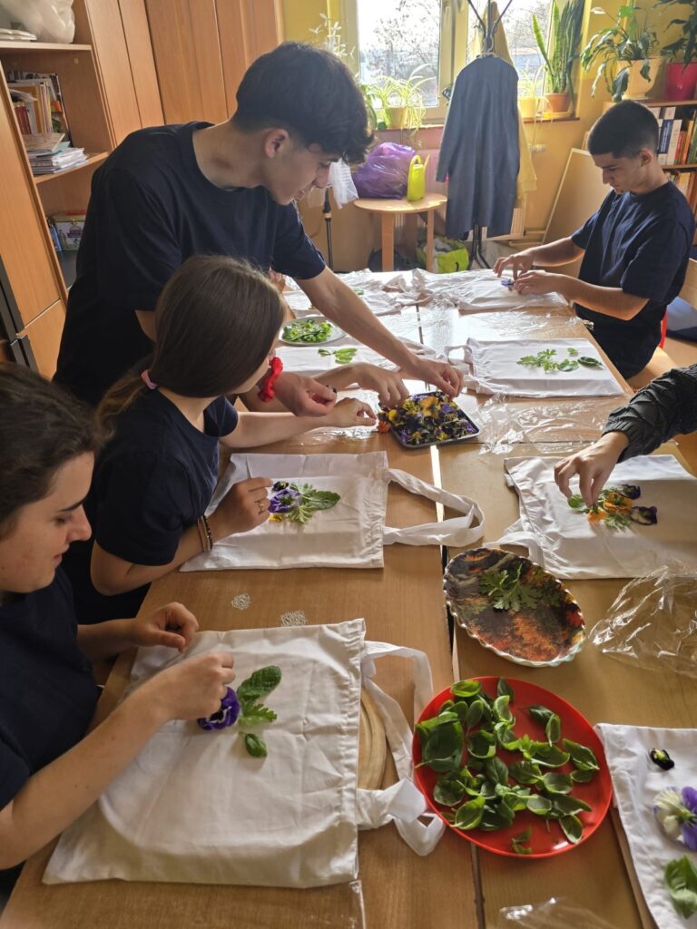 Activitate practica- tehnica Eco print