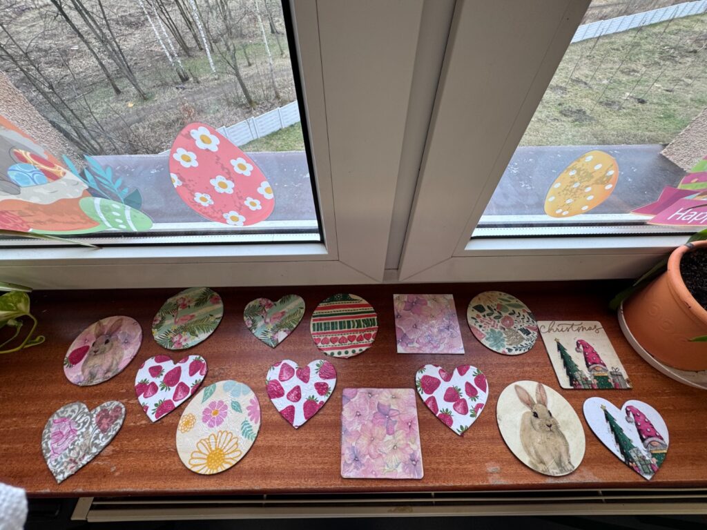 Produse finale tehnica Decoupage