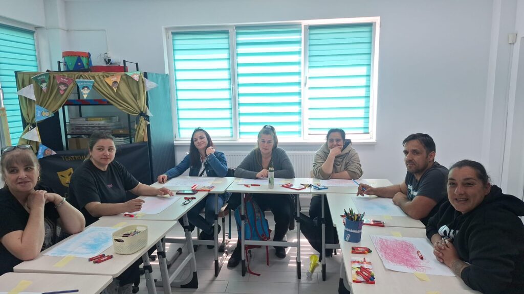 Părinții participanți la atelier