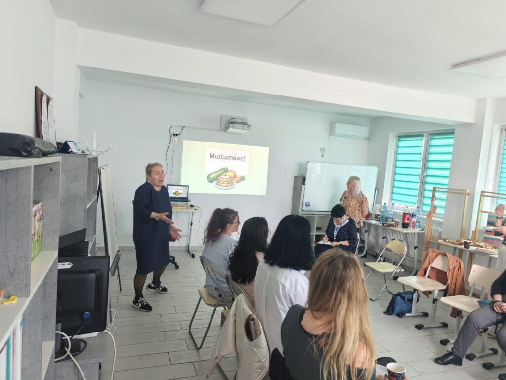 Doamna profesoară prezintă lecția - prezentare powerpoint, finalul prezentării
